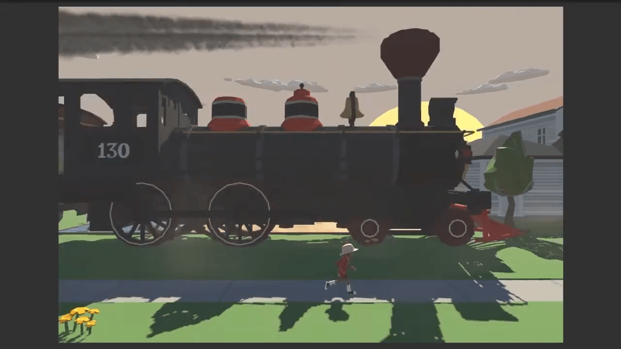 Lost in Paracosm train sequence