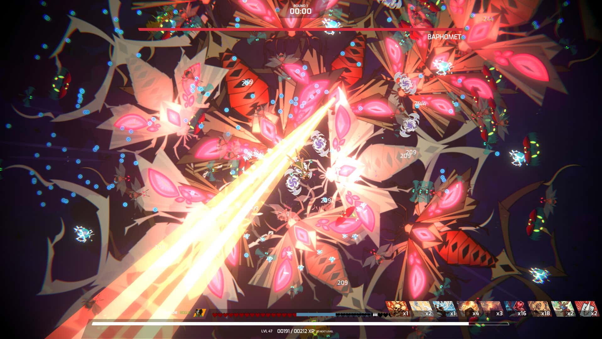 Baphomet Swarm after countdown reaches 0